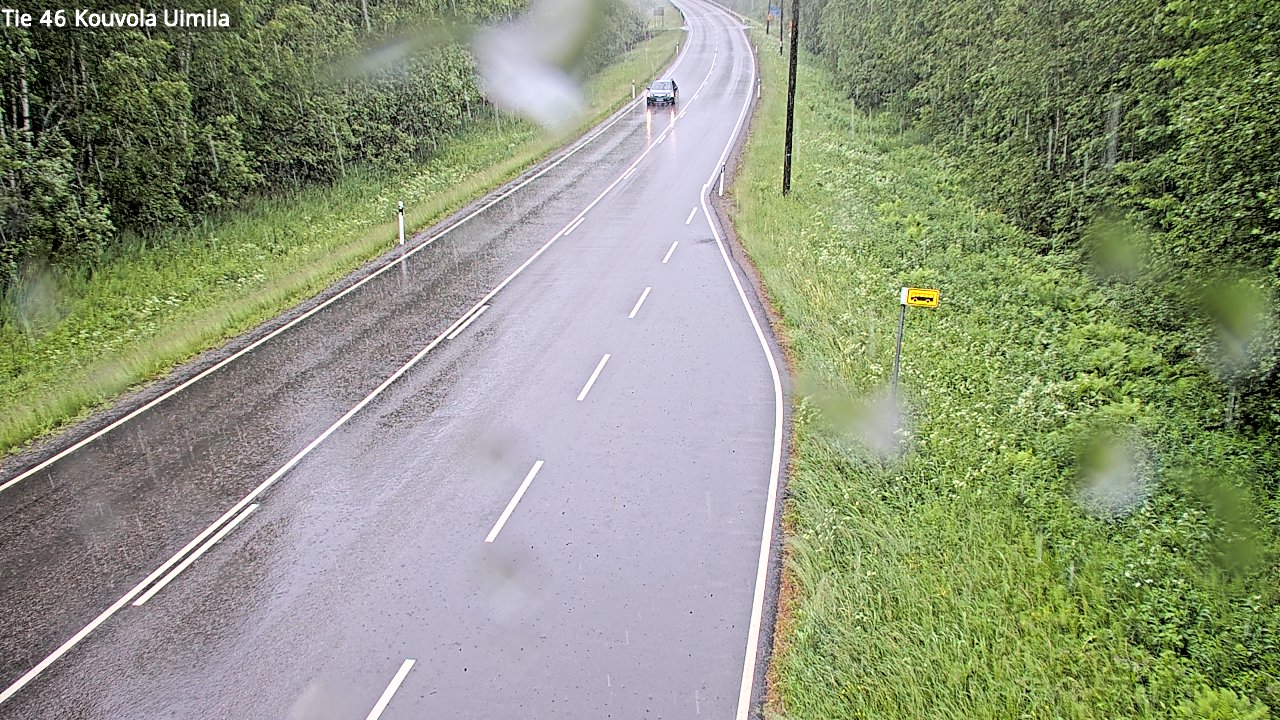 Weather Camera Image Road 46 Kouvola, Uimila, Kouvola, Kymenlaakso