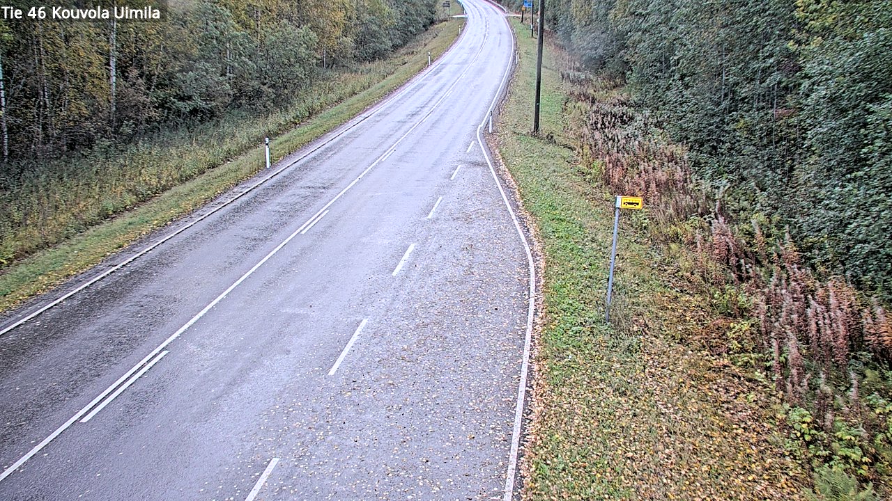 Weather Camera Image Road 46 Kouvola, Uimila, Kouvola, Kymenlaakso