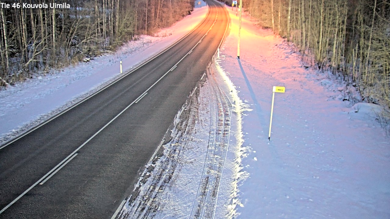 Kelikamerat Kuva Tie 46 Kouvola, Uimila, Kouvola, Kymenlaakso