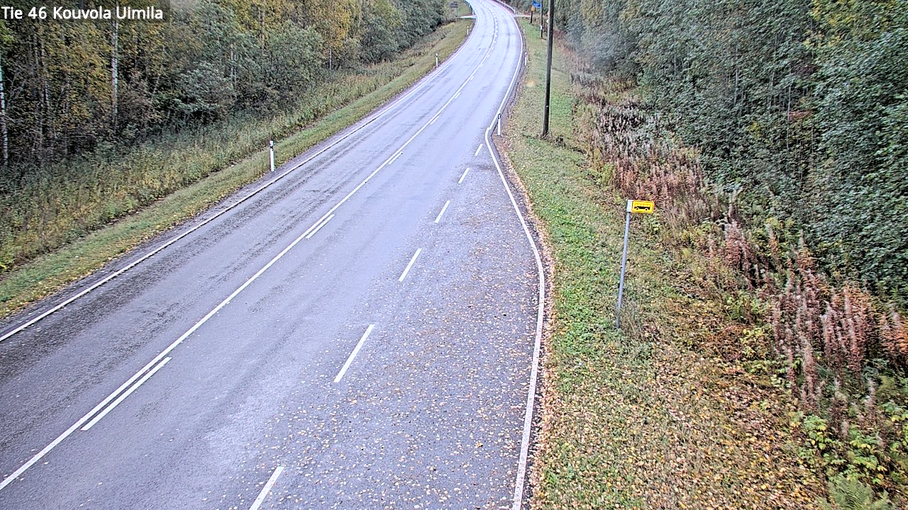 Weather Camera Image Road 46 Kouvola, Uimila, Kouvola, Kymenlaakso