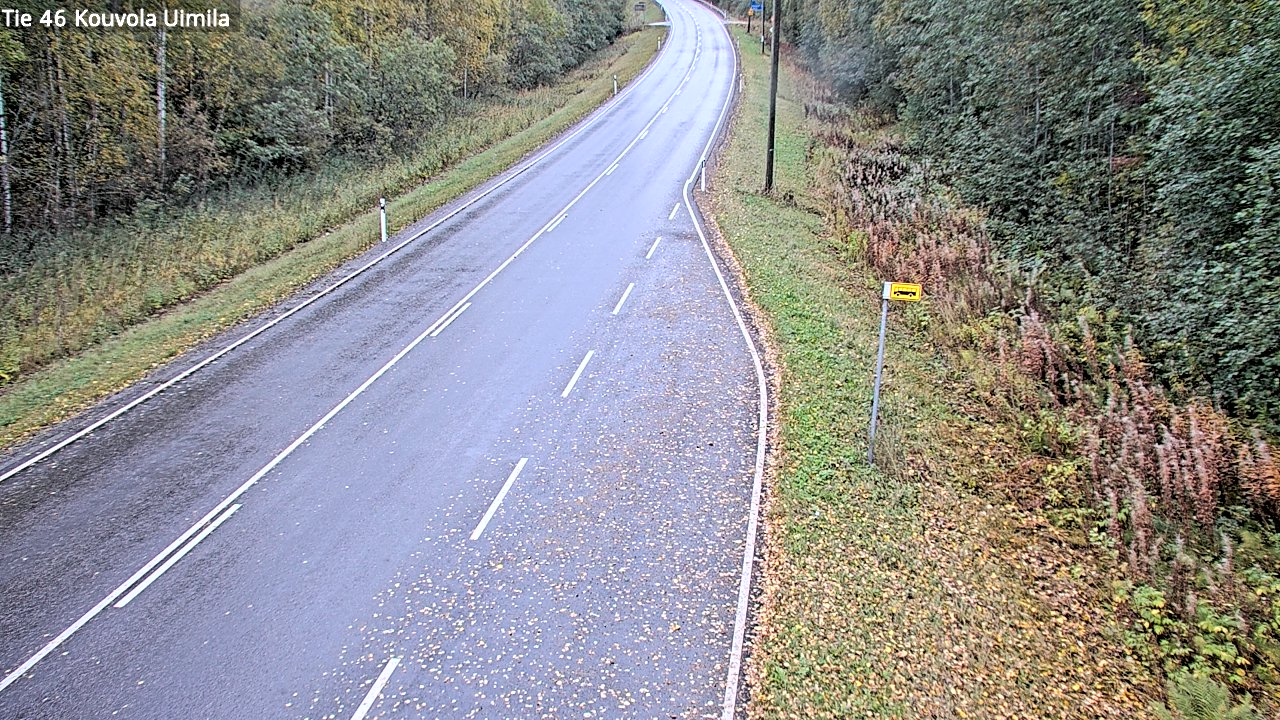 Weather Camera Image Road 46 Kouvola, Uimila, Kouvola, Kymenlaakso