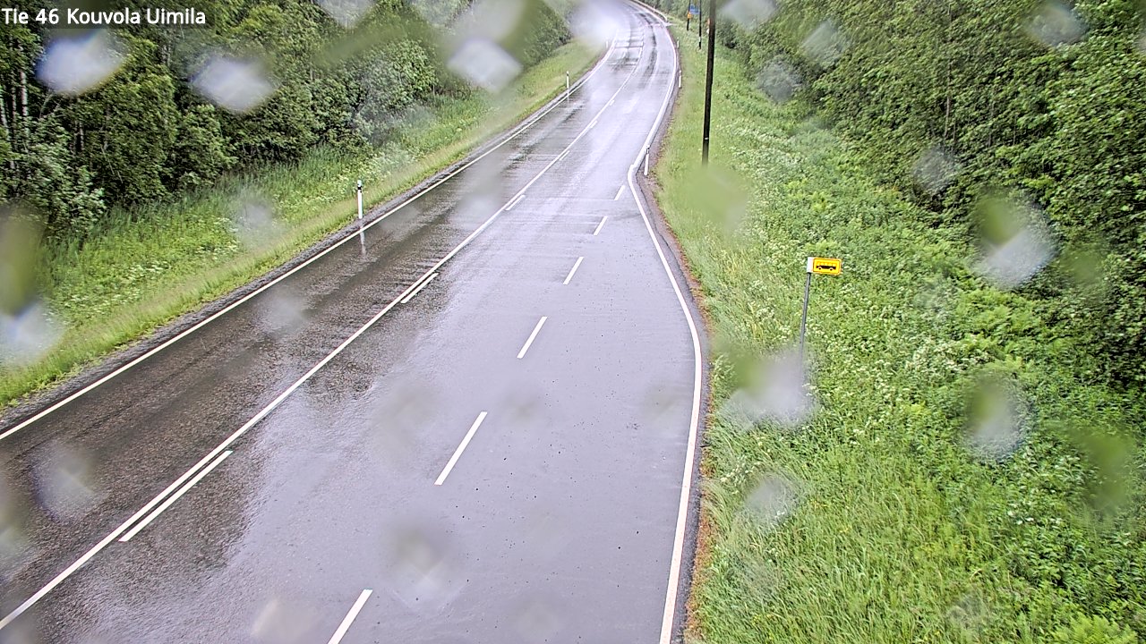 Weather Camera Image Road 46 Kouvola, Uimila, Kouvola, Kymenlaakso