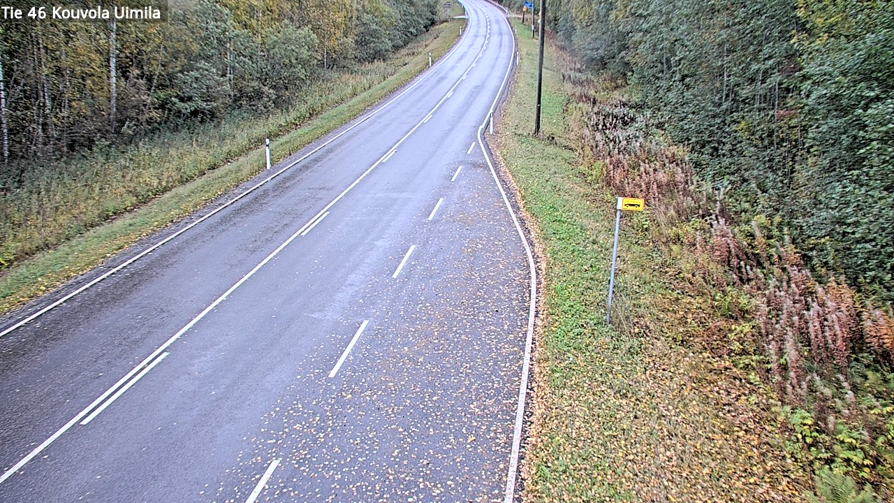 Weather Camera Image Road 46 Kouvola, Uimila, Kouvola, Kymenlaakso