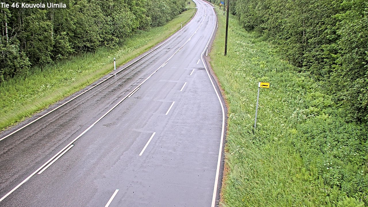 Weather Camera Image Road 46 Kouvola, Uimila, Kouvola, Kymenlaakso