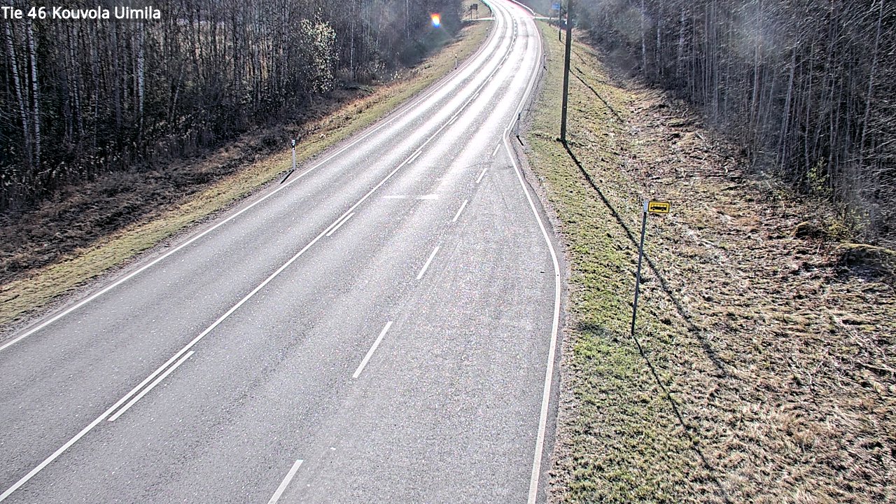 Weather Camera Image Road 46 Kouvola, Uimila, Kouvola, Kymenlaakso