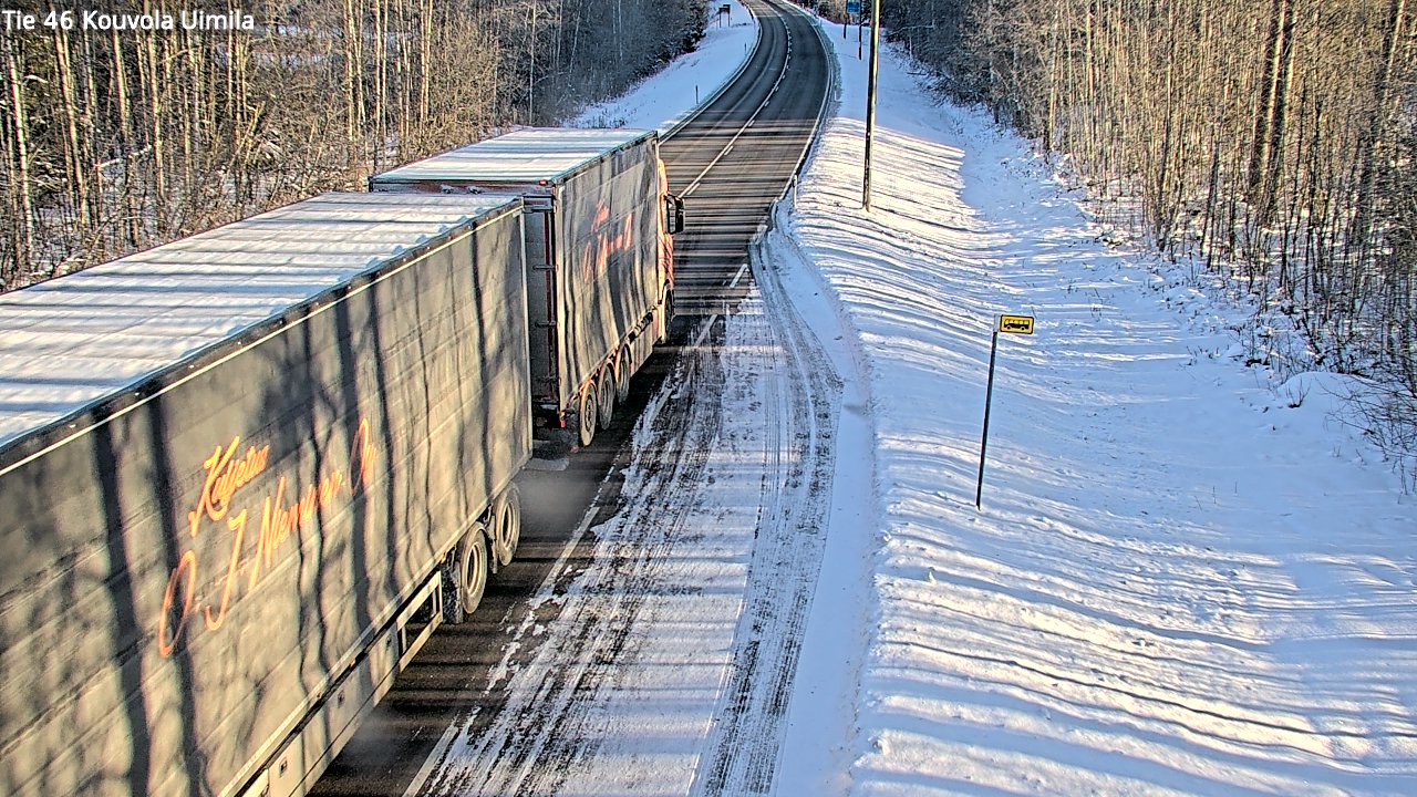 Kelikamerat Kuva Tie 46 Kouvola, Uimila, Kouvola, Kymenlaakso