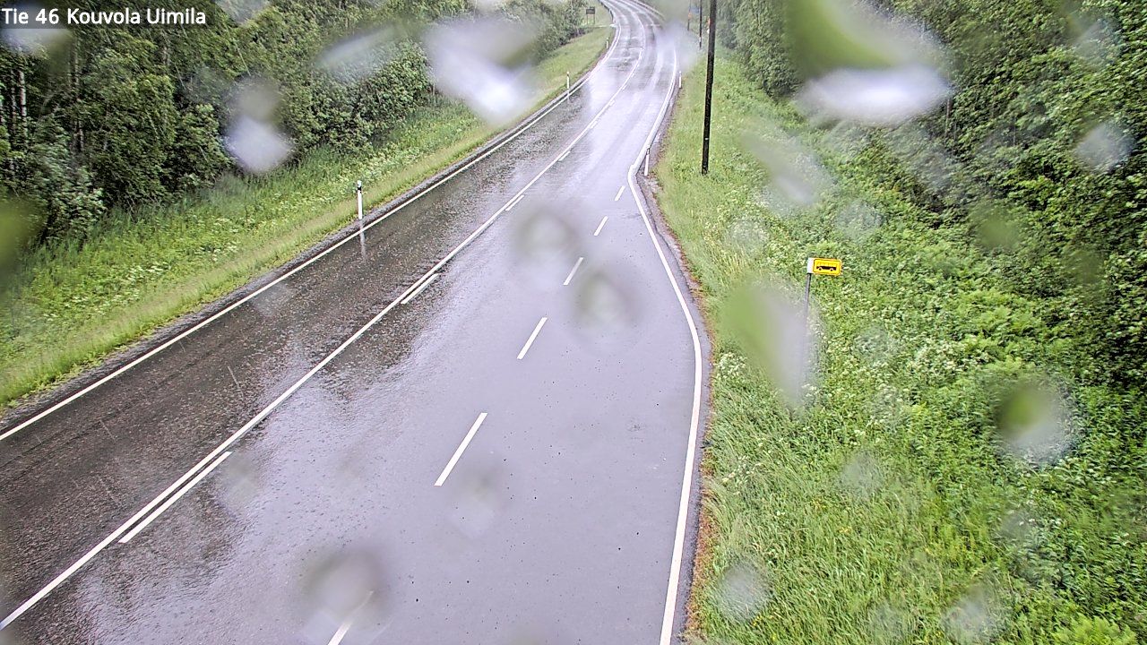 Weather Camera Image Väg 46 Kouvola, Uimila, Kouvola, Kymenlaakso