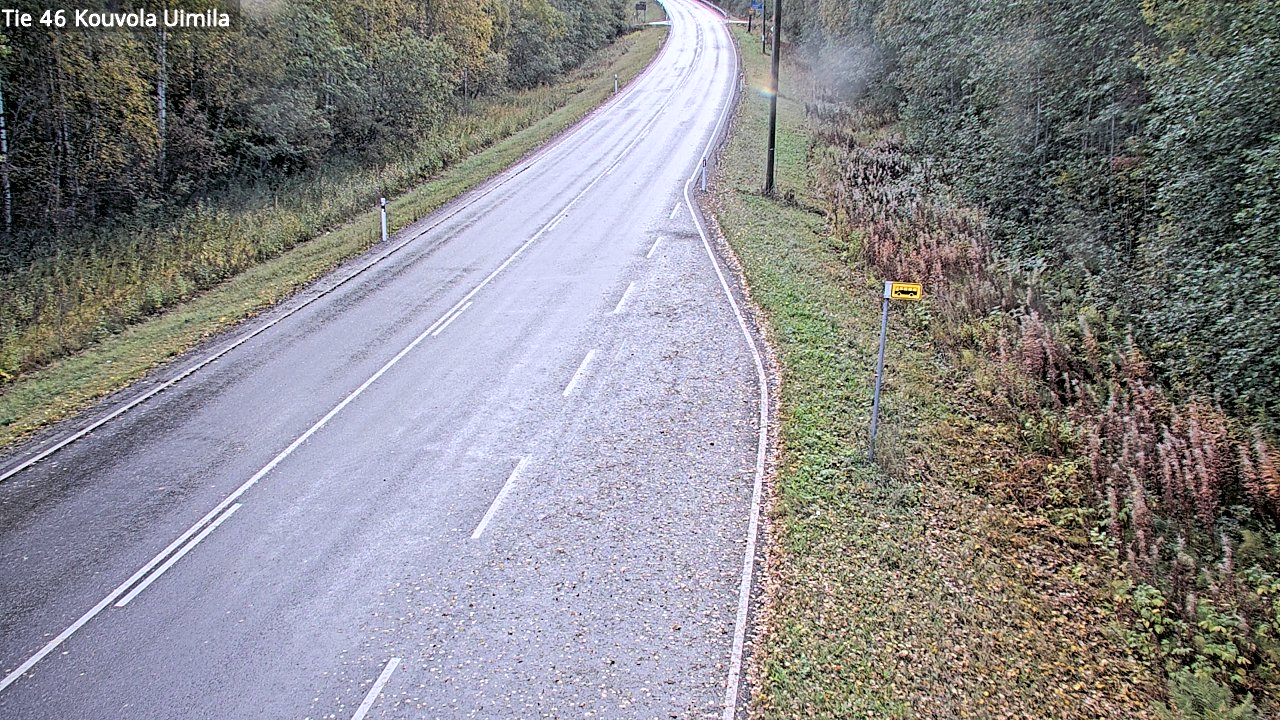 Weather Camera Image Road 46 Kouvola, Uimila, Kouvola, Kymenlaakso