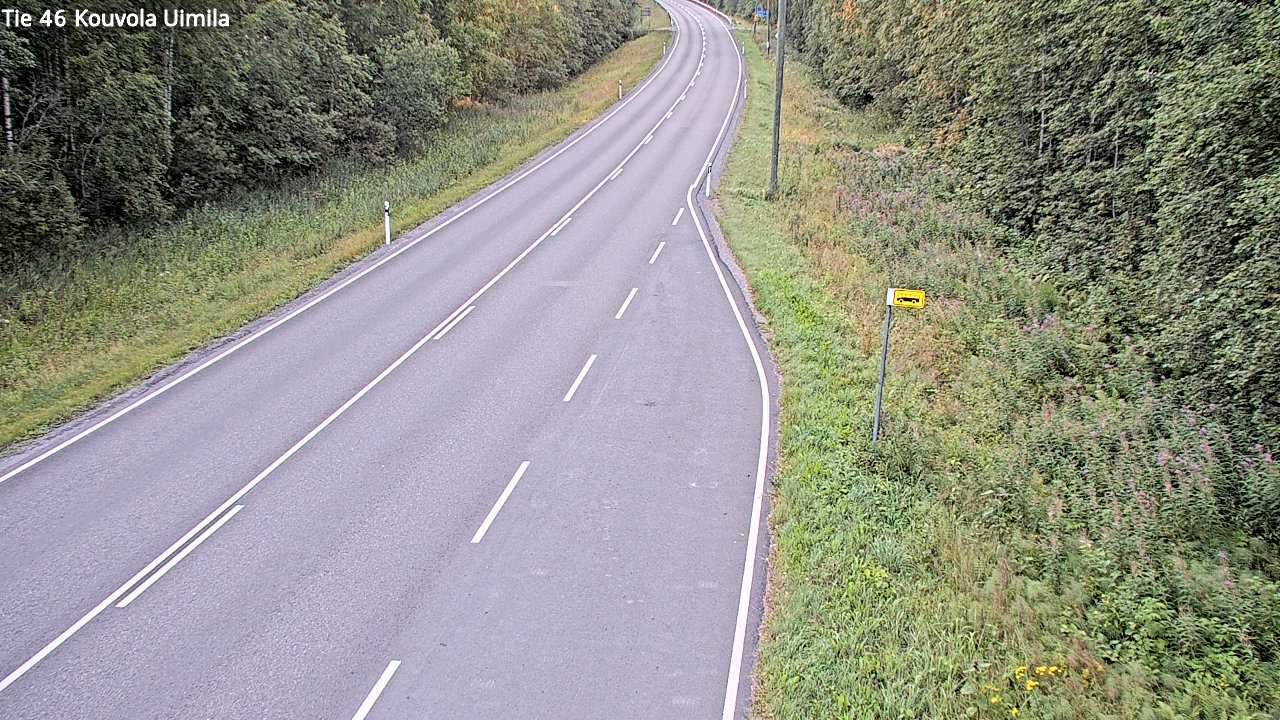 Weather Camera Image Road 46 Kouvola, Uimila, Kouvola, Kymenlaakso