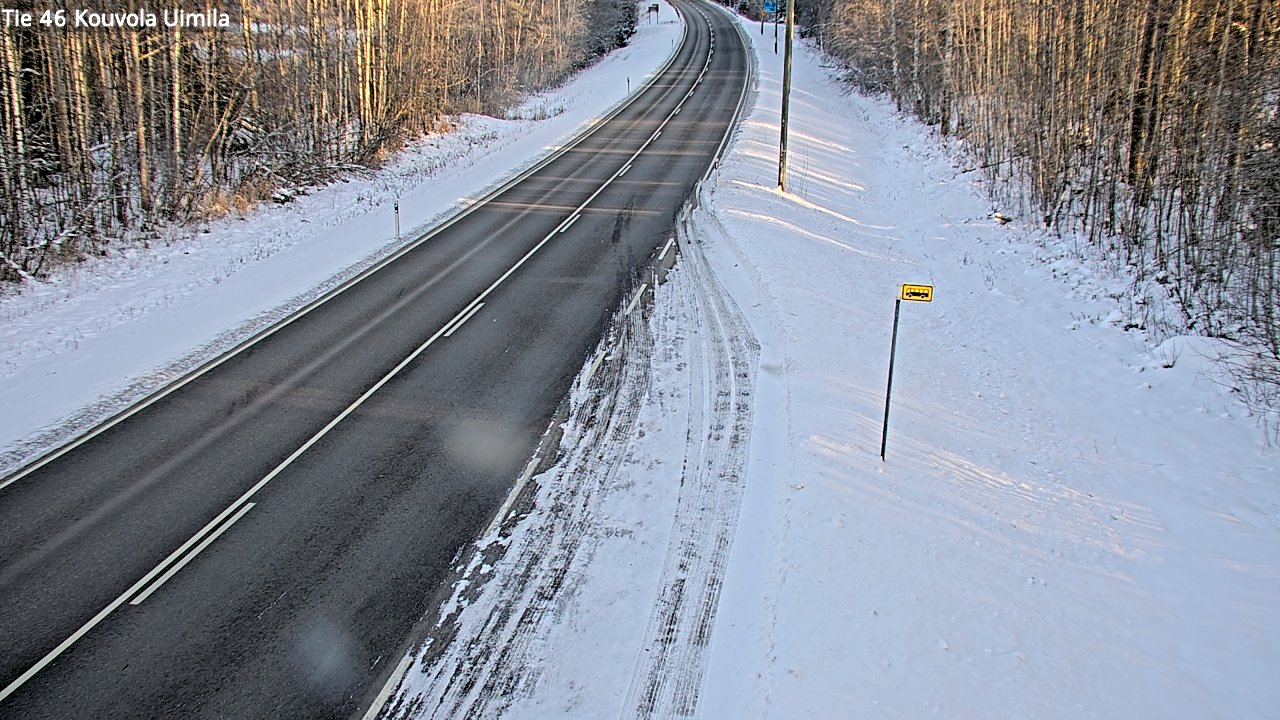 Kelikamerat Kuva Tie 46 Kouvola, Uimila, Kouvola, Kymenlaakso