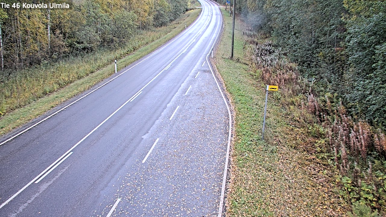 Weather Camera Image Road 46 Kouvola, Uimila, Kouvola, Kymenlaakso