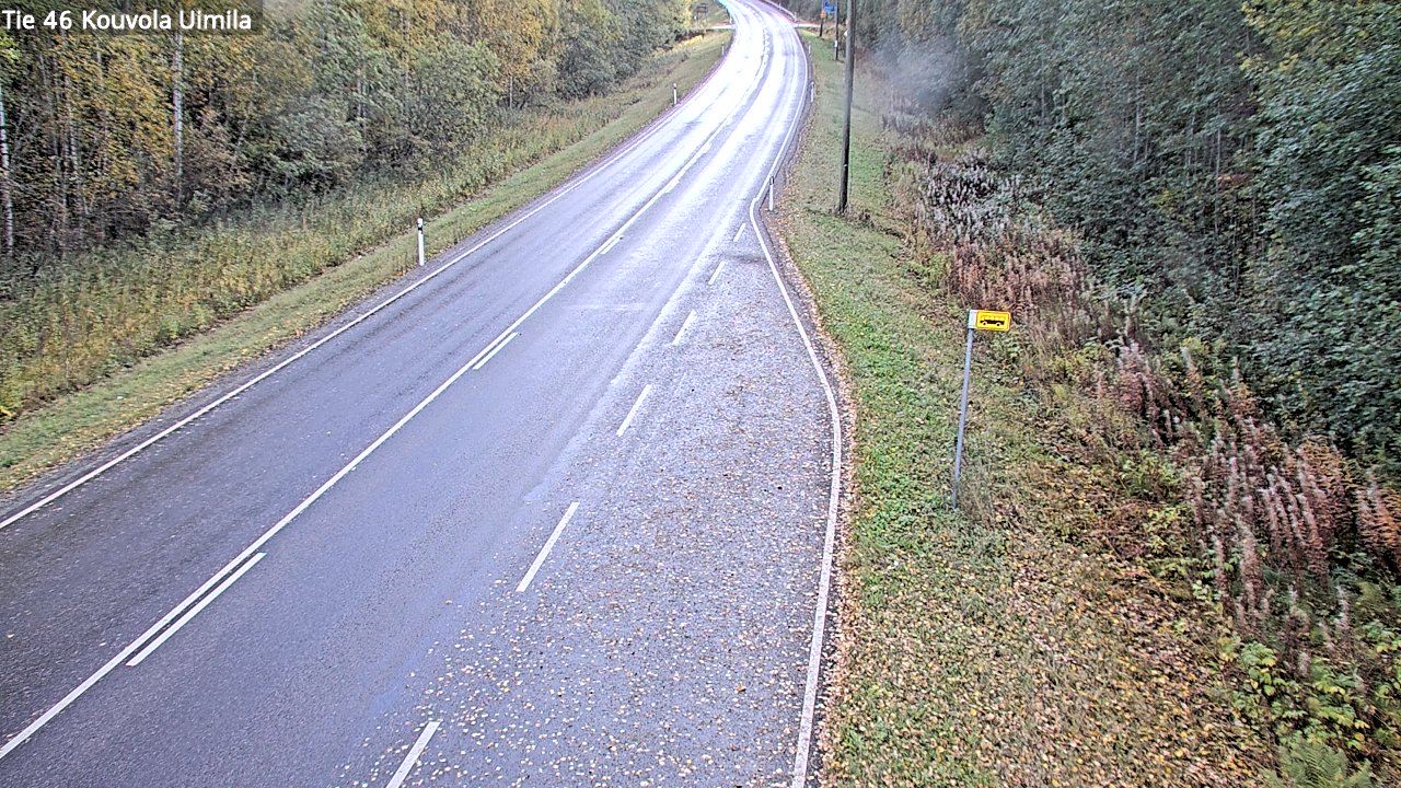 Weather Camera Image Road 46 Kouvola, Uimila, Kouvola, Kymenlaakso
