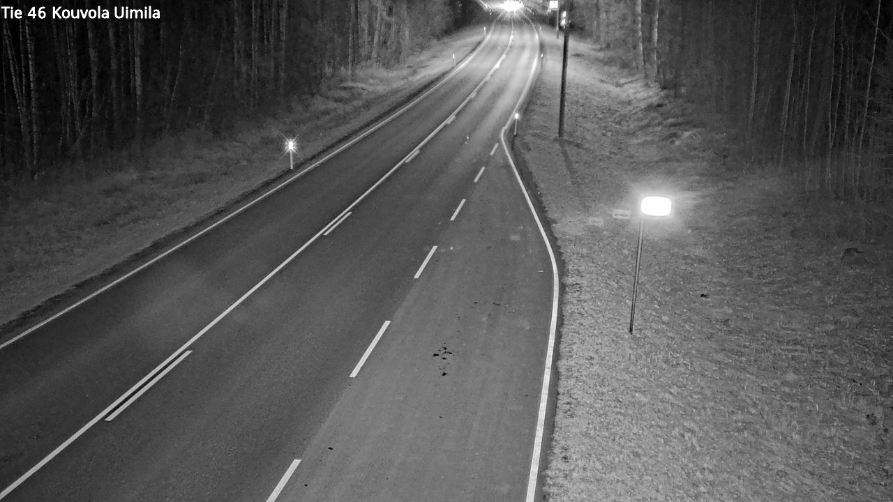 Weather Camera Image Väg 46 Kouvola, Uimila, Kouvola, Kymenlaakso