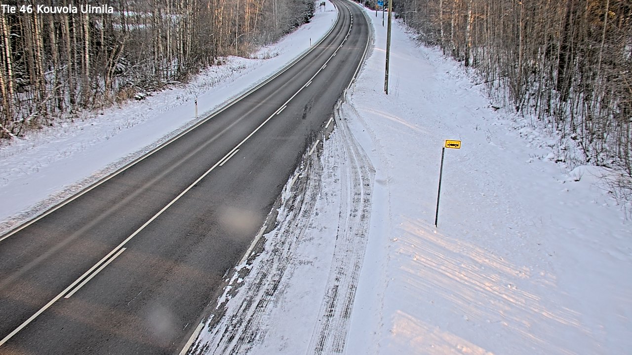 Kelikamerat Kuva Tie 46 Kouvola, Uimila, Kouvola, Kymenlaakso