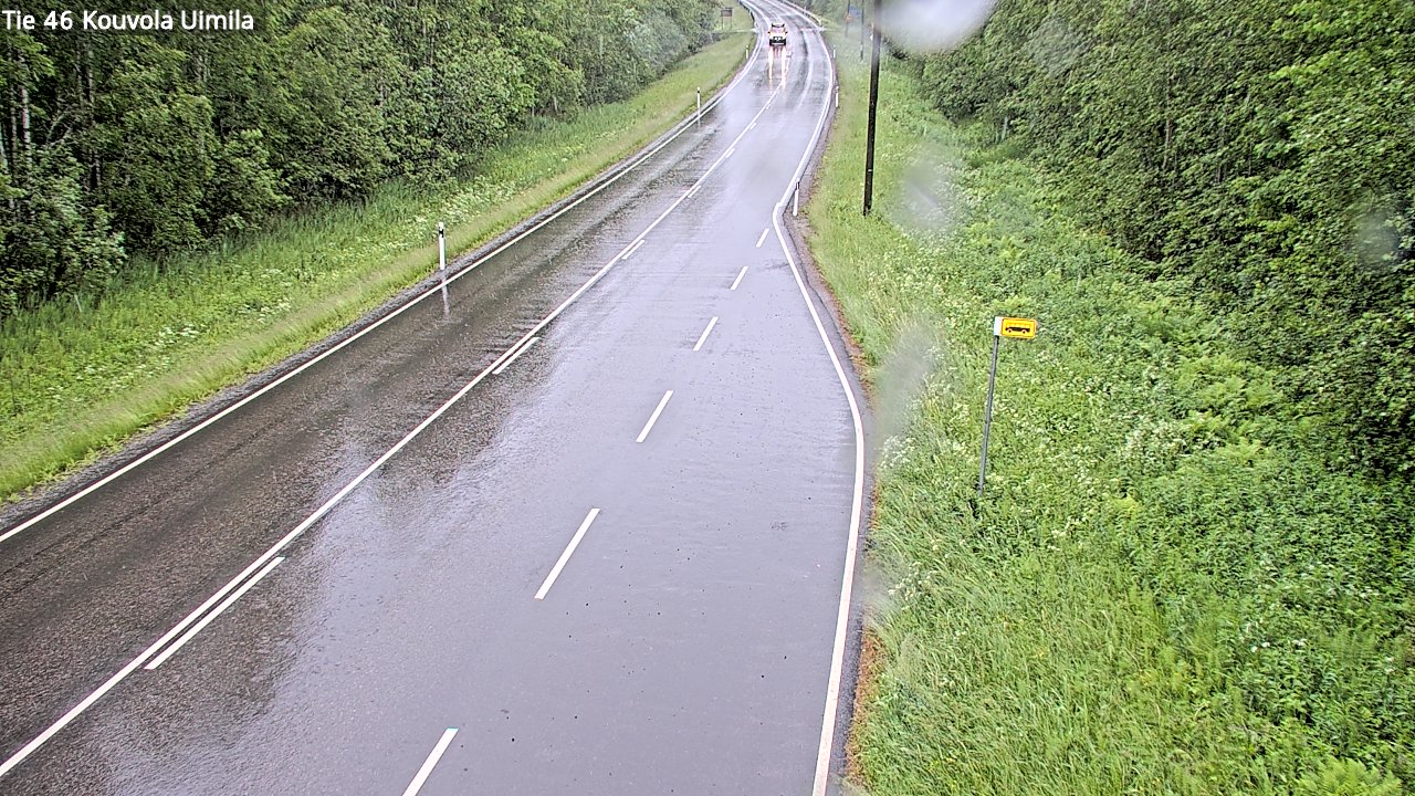 Weather Camera Image Road 46 Kouvola, Uimila, Kouvola, Kymenlaakso