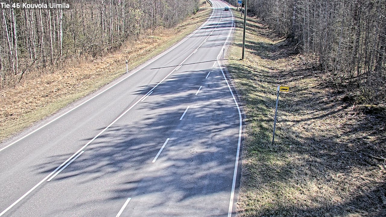 Weather Camera Image Road 46 Kouvola, Uimila, Kouvola, Kymenlaakso
