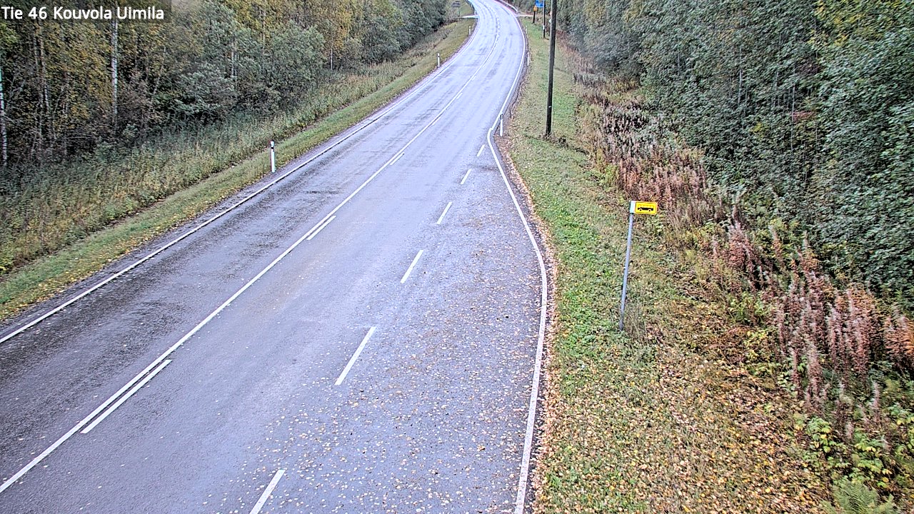 Weather Camera Image Road 46 Kouvola, Uimila, Kouvola, Kymenlaakso