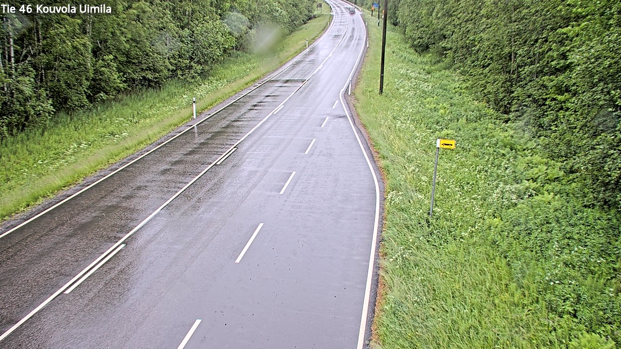 Weather Camera Image Road 46 Kouvola, Uimila, Kouvola, Kymenlaakso