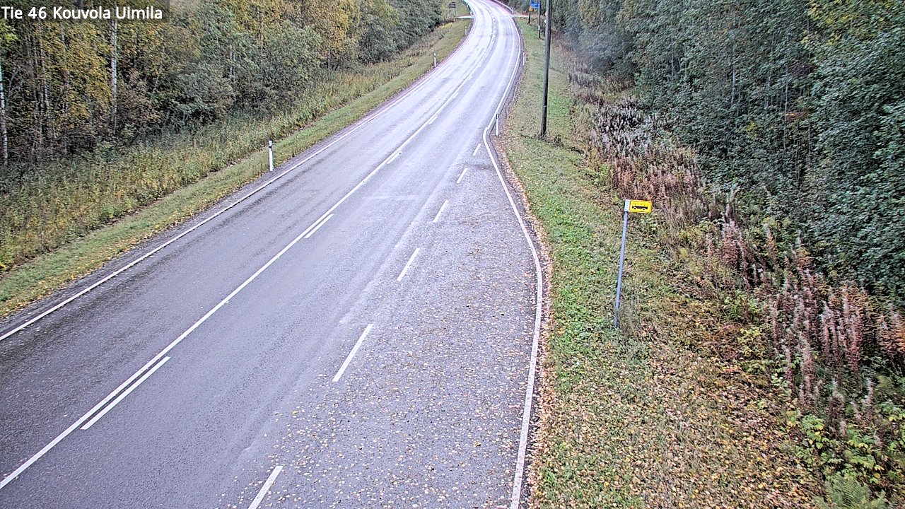 Weather Camera Image Road 46 Kouvola, Uimila, Kouvola, Kymenlaakso