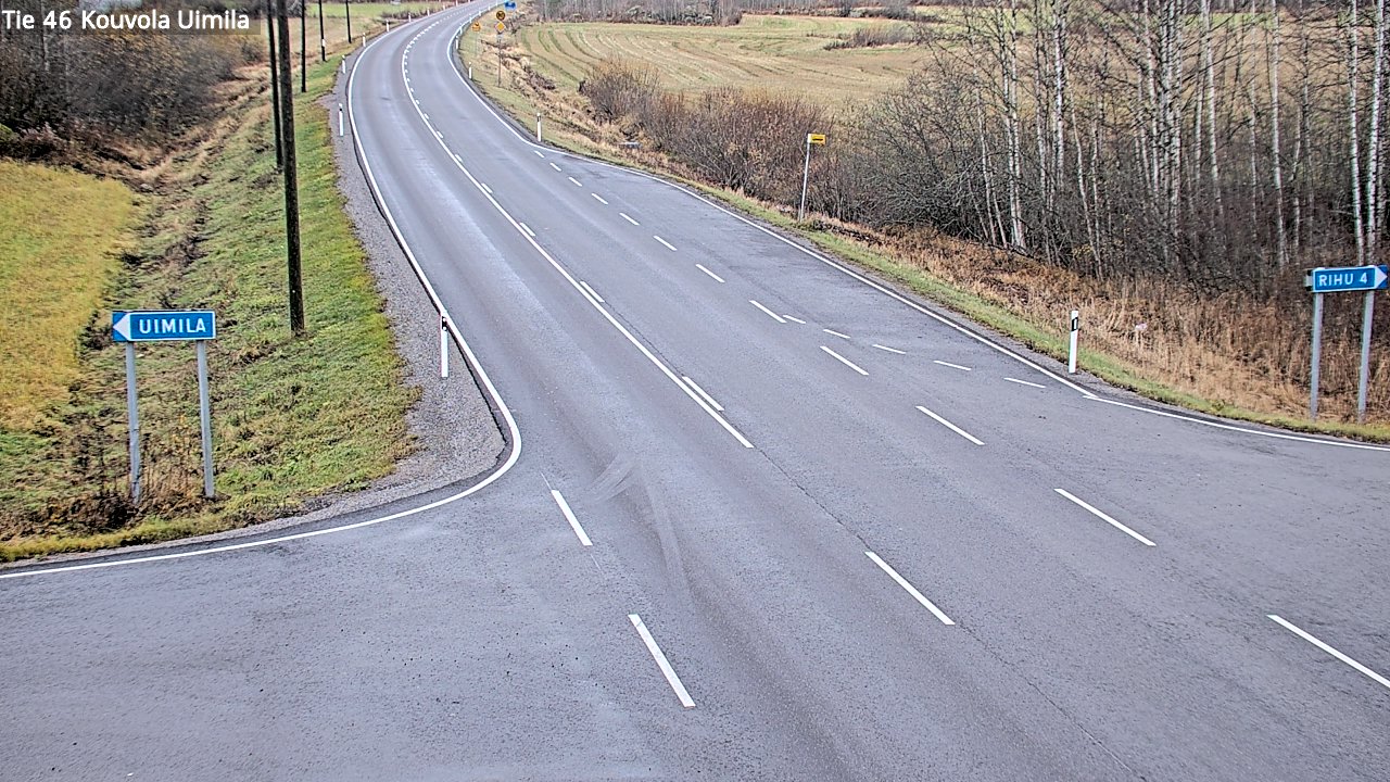 Kelikamerat Kuva Tie 46 Kouvola, Uimila, Kouvola, Kymenlaakso