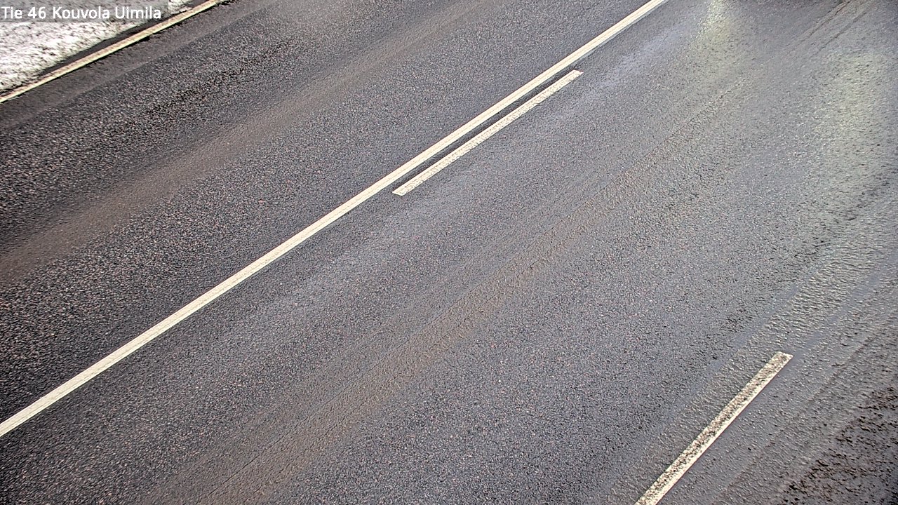 Weather Camera Image Väg 46 Kouvola, Uimila, Kouvola, Kymenlaakso