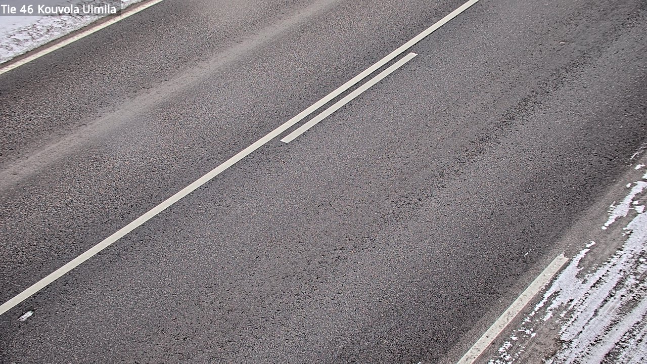 Weather Camera Image Väg 46 Kouvola, Uimila, Kouvola, Kymenlaakso