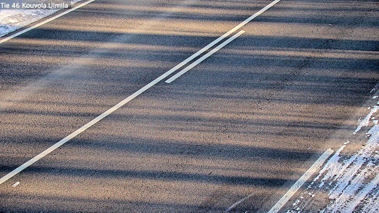 Weather Camera Image Väg 46 Kouvola, Uimila, Kouvola, Kymenlaakso