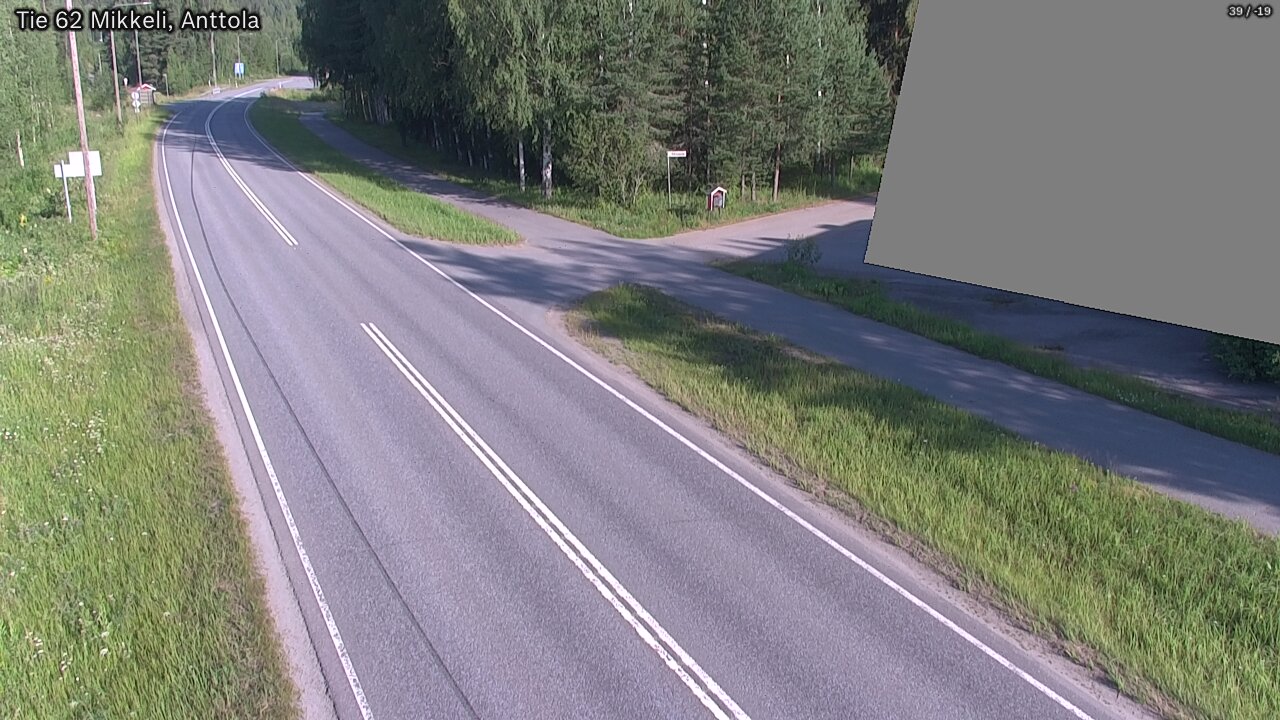 Weather Camera Image Väg 62 S:t Michel, Anttola, Mikkeli, Etelä-Savo