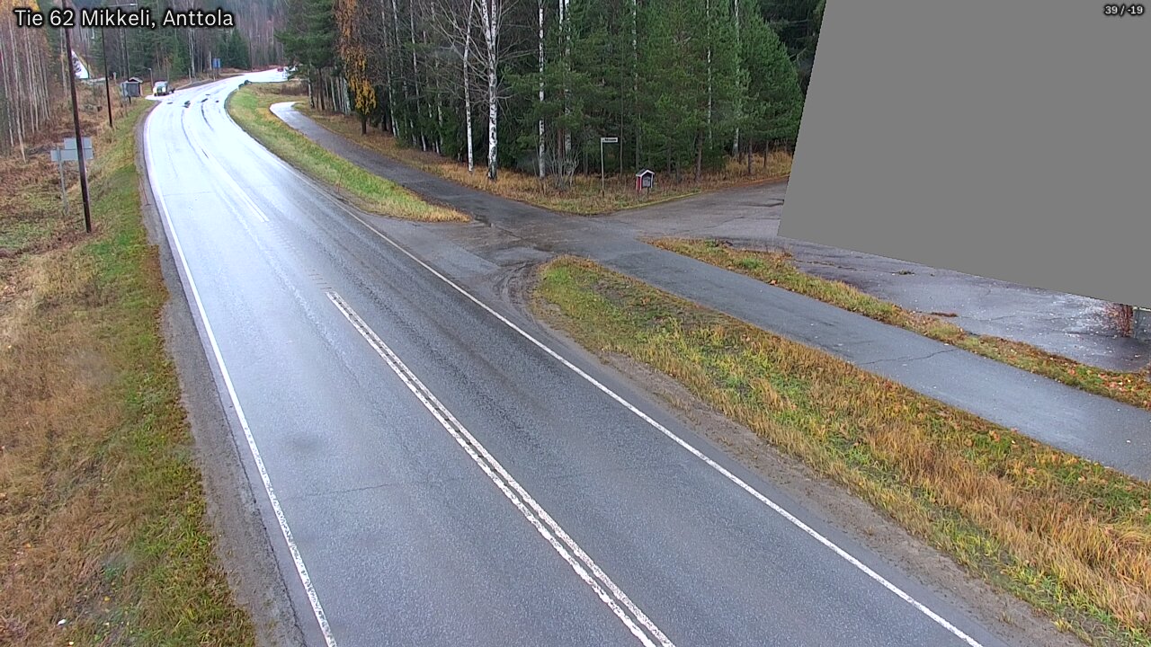 Weather Camera Image Väg 62 S:t Michel, Anttola, Mikkeli, Etelä-Savo