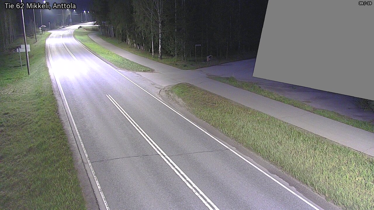 Weather Camera Image Väg 62 S:t Michel, Anttola, Mikkeli, Etelä-Savo