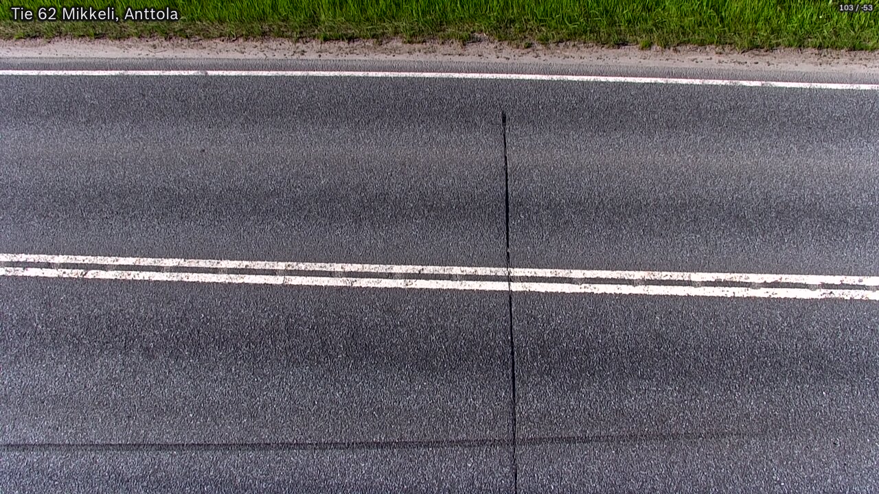 Weather Camera Image Road 62 Mikkeli, Anttola, Mikkeli, Etelä-Savo
