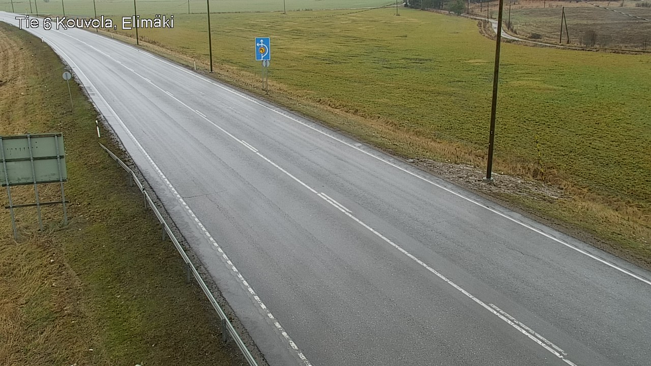Weather Camera Image Road 6 Kouvola, Elimäki, Kouvola, Kymenlaakso