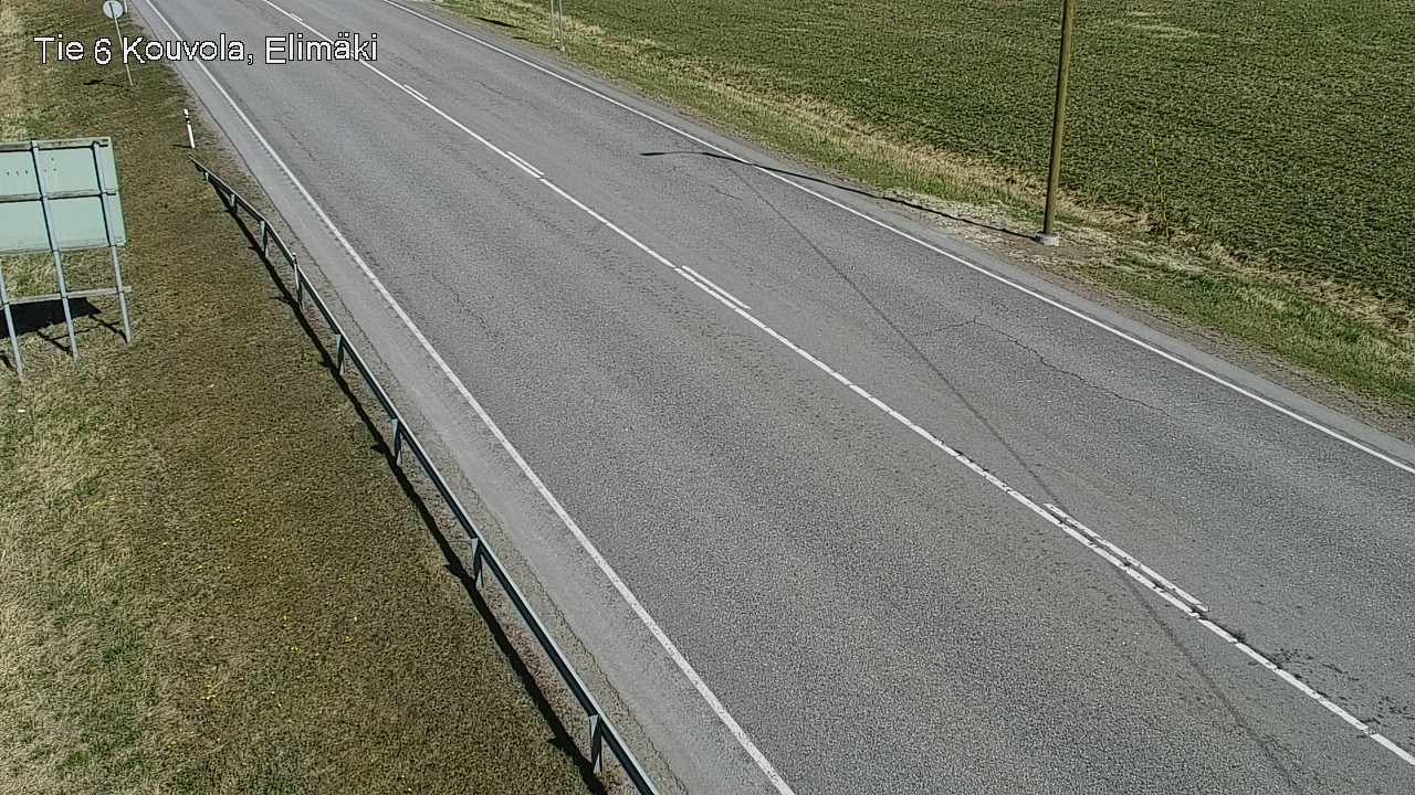 Weather Camera Image Väg 6 Kouvola, Elimäki, Kouvola, Kymenlaakso