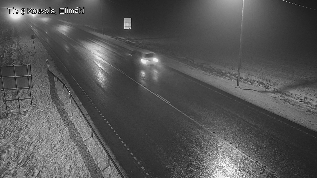 Weather Camera Image Väg 6 Kouvola, Elimäki, Kouvola, Kymenlaakso