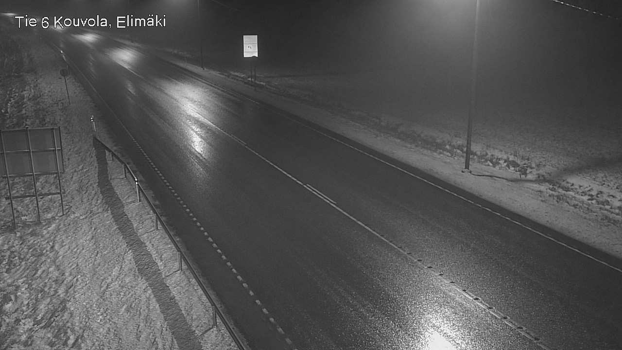 Weather Camera Image Väg 6 Kouvola, Elimäki, Kouvola, Kymenlaakso