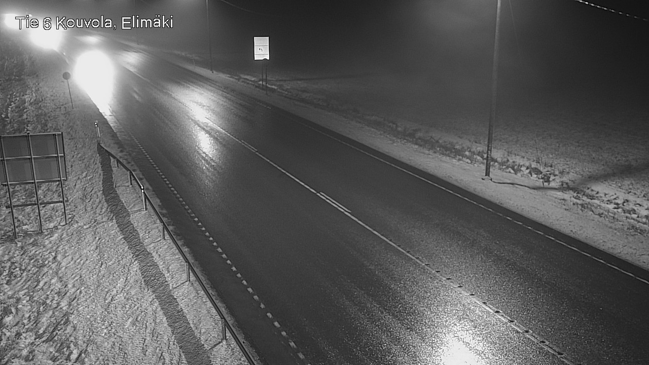 Weather Camera Image Väg 6 Kouvola, Elimäki, Kouvola, Kymenlaakso