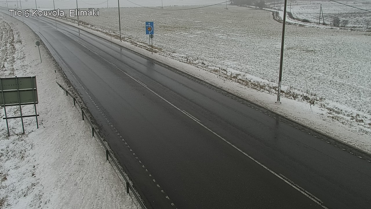 Weather Camera Image Väg 6 Kouvola, Elimäki, Kouvola, Kymenlaakso