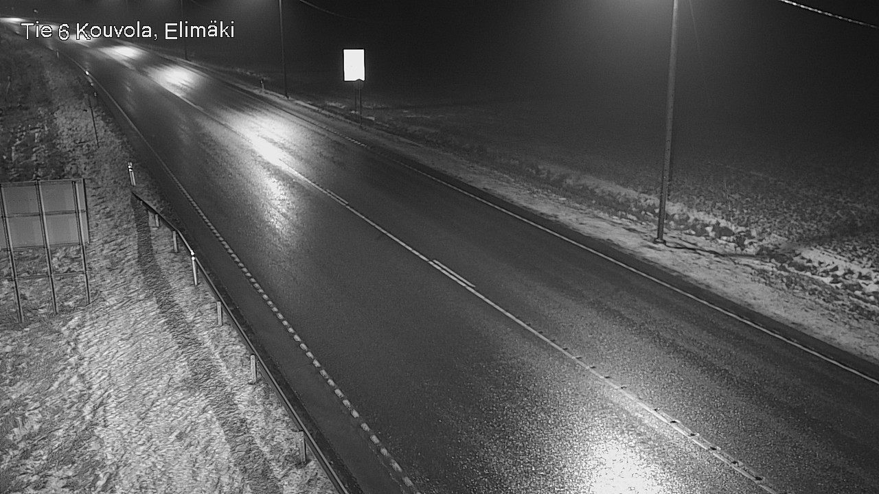 Weather Camera Image Väg 6 Kouvola, Elimäki, Kouvola, Kymenlaakso