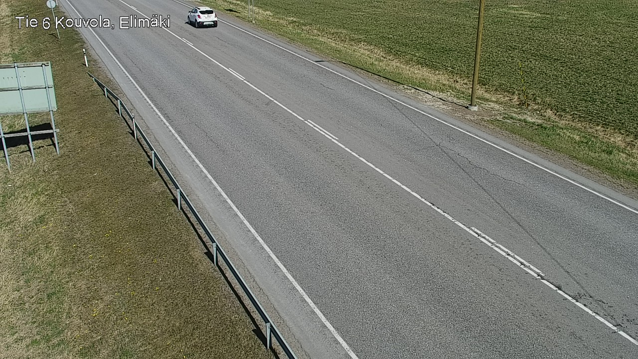 Weather Camera Image Väg 6 Kouvola, Elimäki, Kouvola, Kymenlaakso