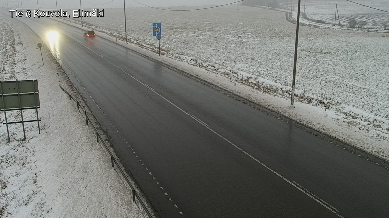 Weather Camera Image Väg 6 Kouvola, Elimäki, Kouvola, Kymenlaakso