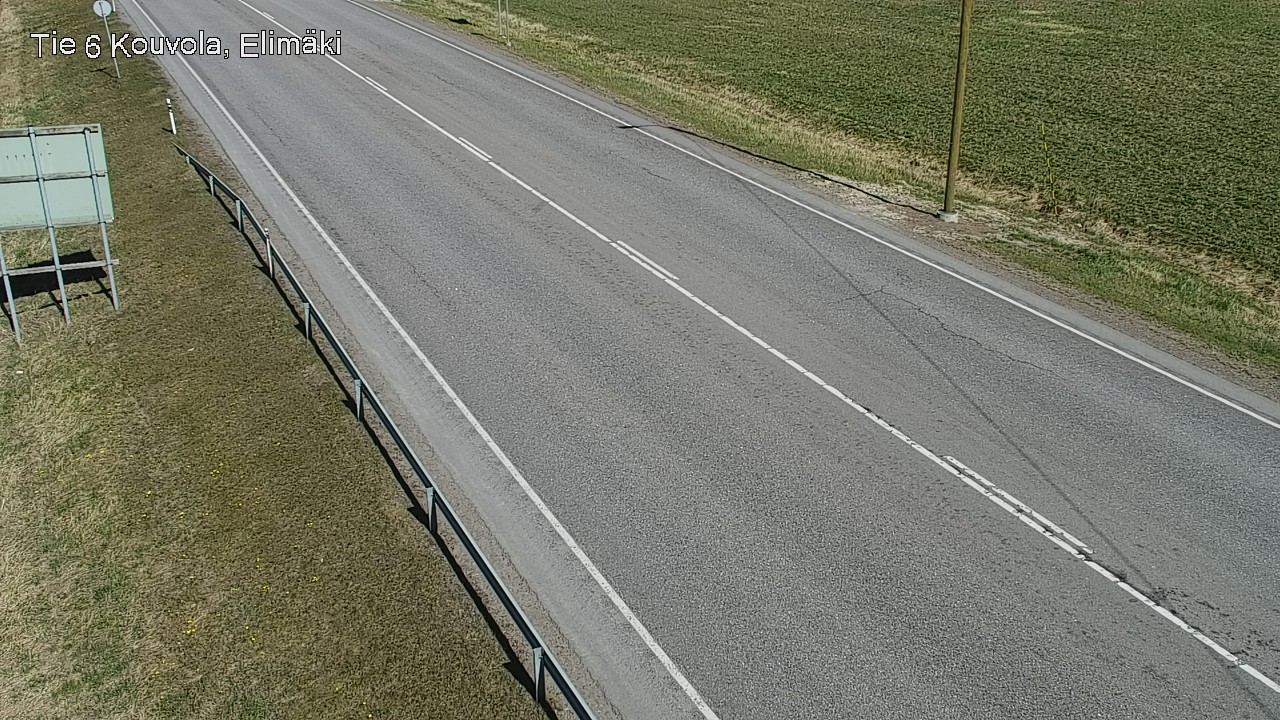 Weather Camera Image Väg 6 Kouvola, Elimäki, Kouvola, Kymenlaakso