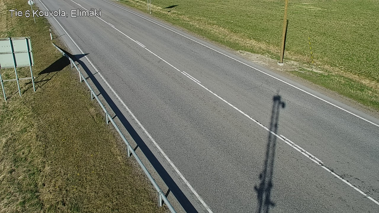 Weather Camera Image Väg 6 Kouvola, Elimäki, Kouvola, Kymenlaakso