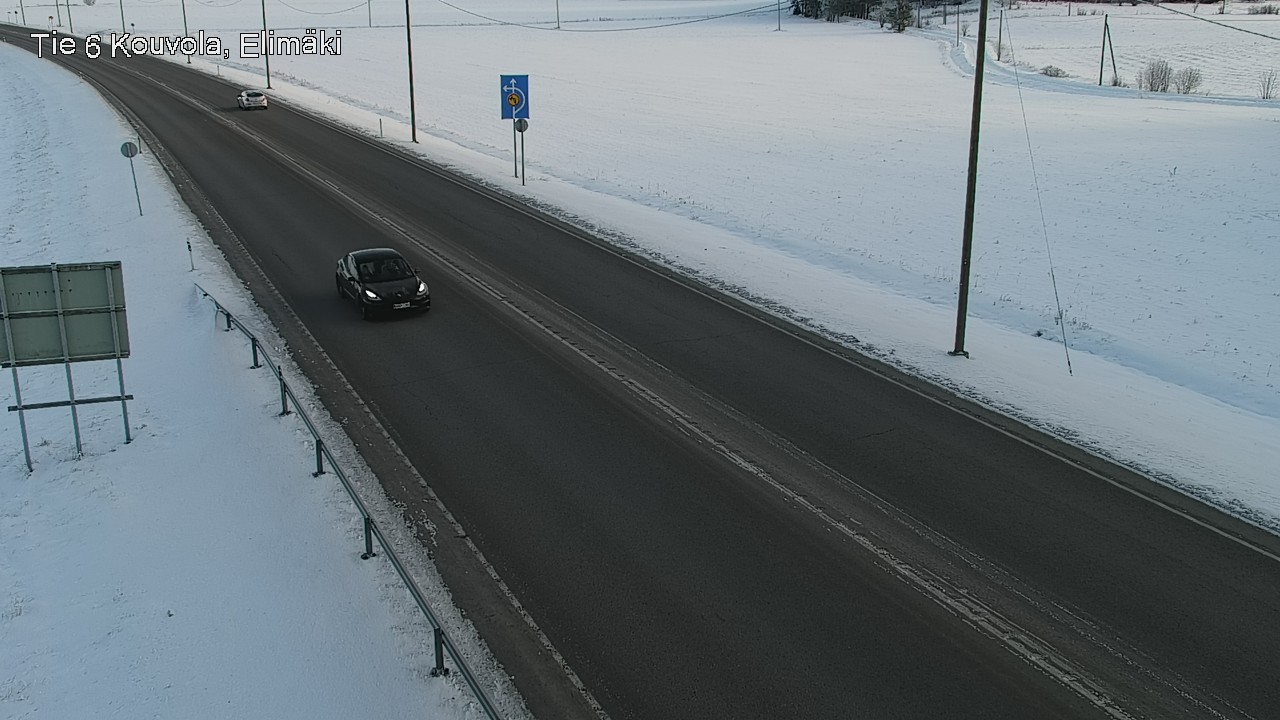 Weather Camera Image Väg 6 Kouvola, Elimäki, Kouvola, Kymenlaakso