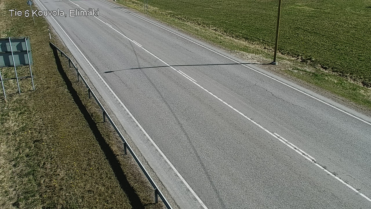 Weather Camera Image Väg 6 Kouvola, Elimäki, Kouvola, Kymenlaakso