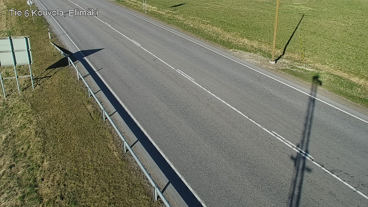 Weather Camera Image Väg 6 Kouvola, Elimäki, Kouvola, Kymenlaakso