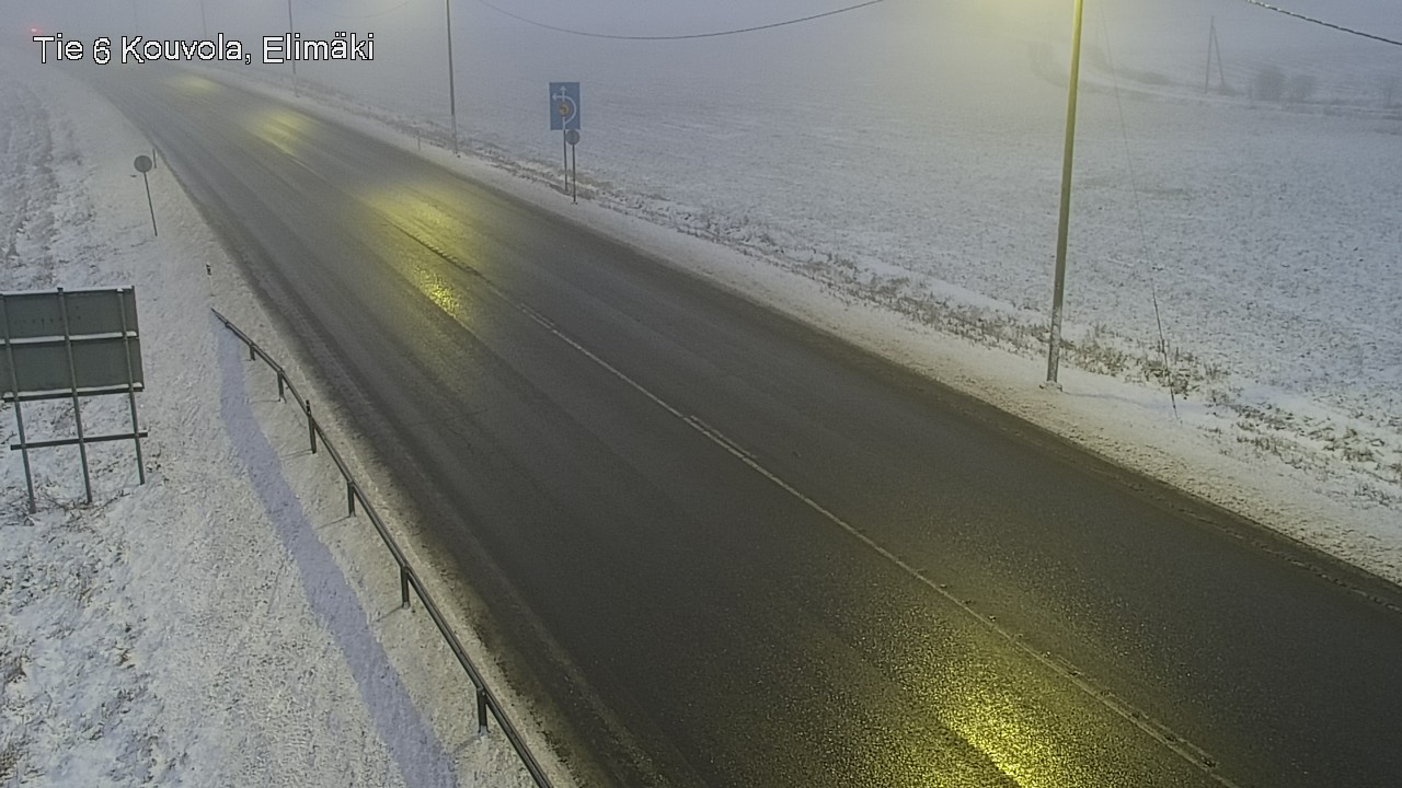 Weather Camera Image Väg 6 Kouvola, Elimäki, Kouvola, Kymenlaakso