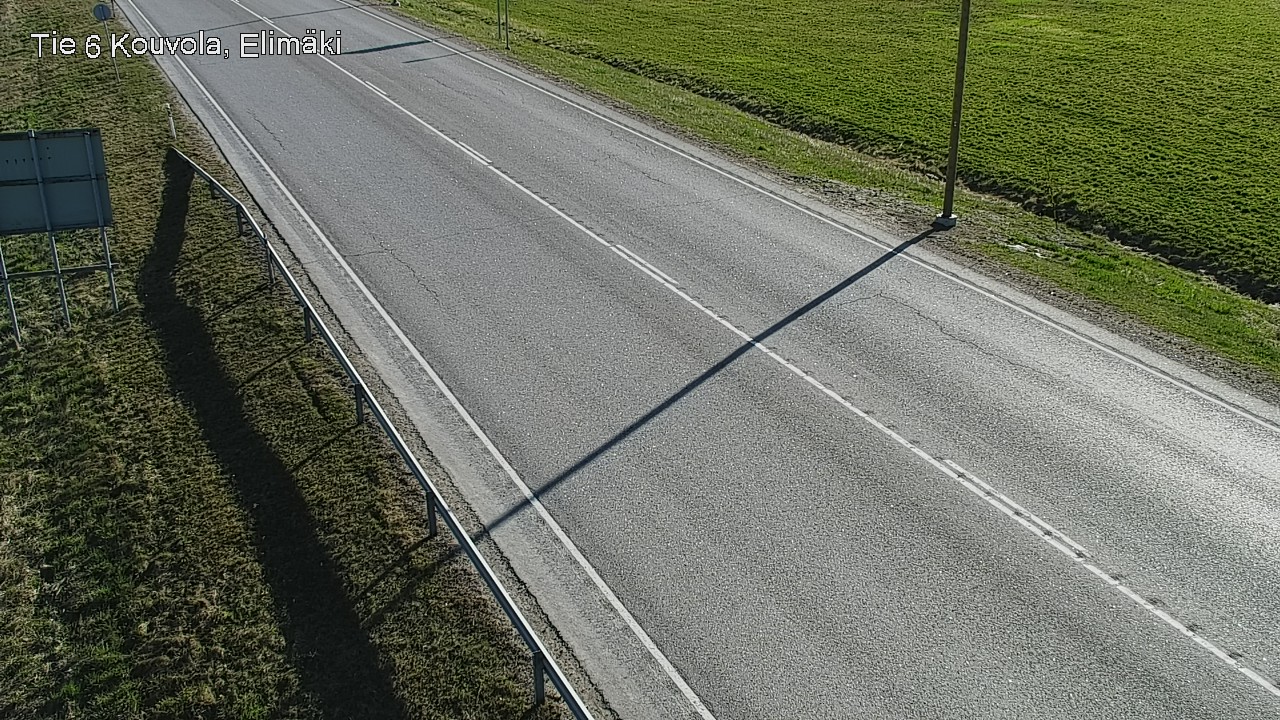 Weather Camera Image Road 6 Kouvola, Elimäki, Kouvola, Kymenlaakso
