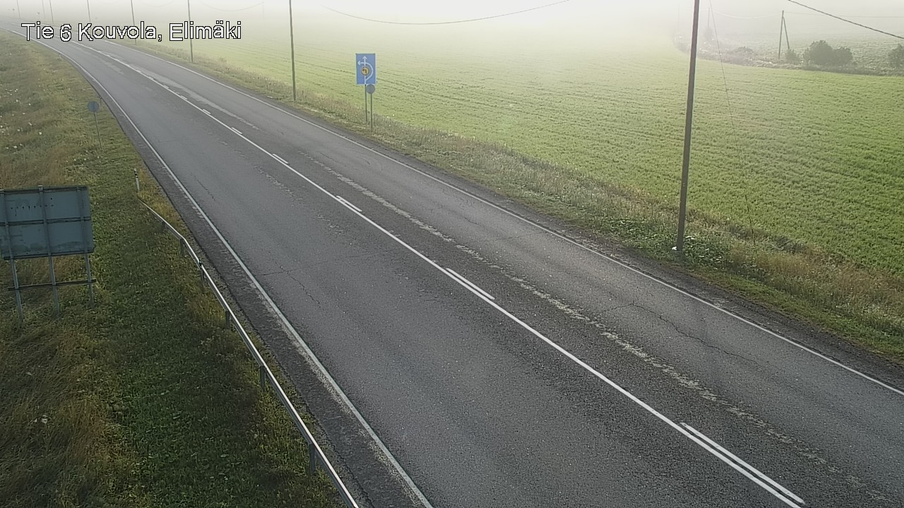 Weather Camera Image Road 6 Kouvola, Elimäki, Kouvola, Kymenlaakso