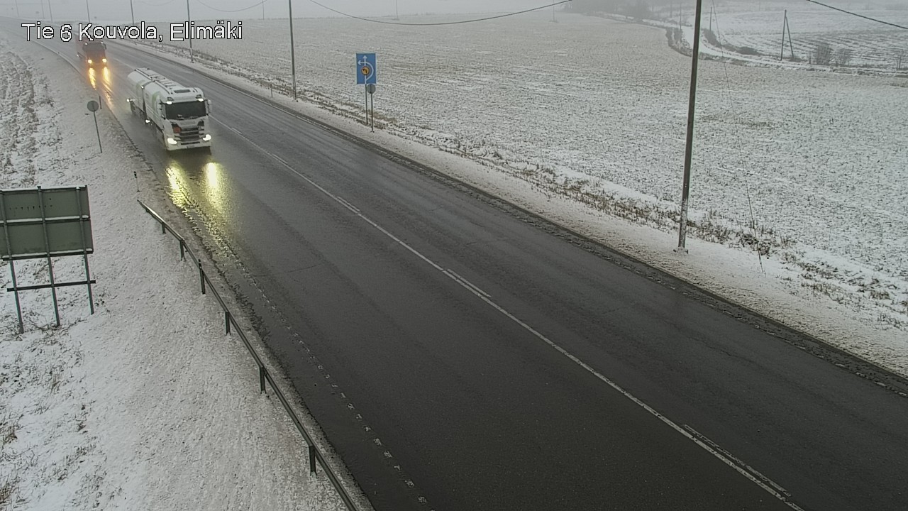 Weather Camera Image Väg 6 Kouvola, Elimäki, Kouvola, Kymenlaakso
