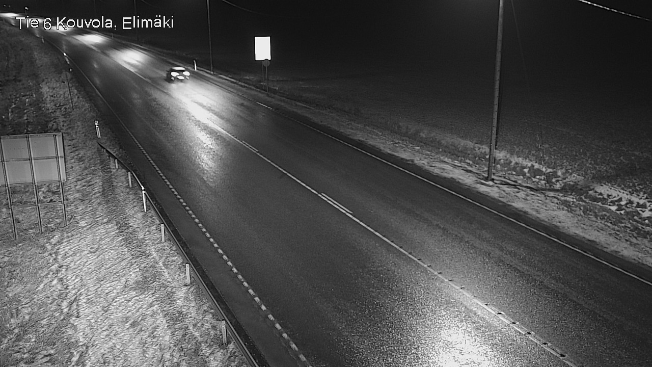 Weather Camera Image Väg 6 Kouvola, Elimäki, Kouvola, Kymenlaakso